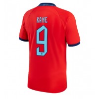 Camiseta Inglaterra Harry Kane #9 Segunda Equipación Replica Mundial 2022 mangas cortas